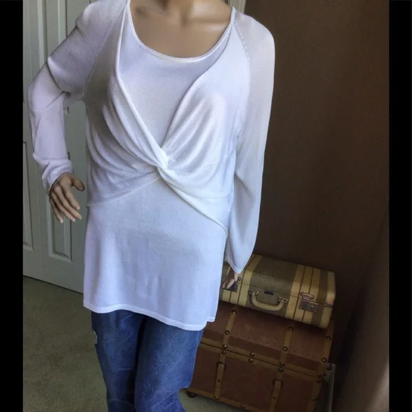 Jones New York White Top - Picture 2 of 7